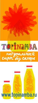 банер сиропа Топинамба