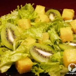 легкий салат с киви, апельсиновым соком, агаром и стевией на сайте www.seryogina.ru
