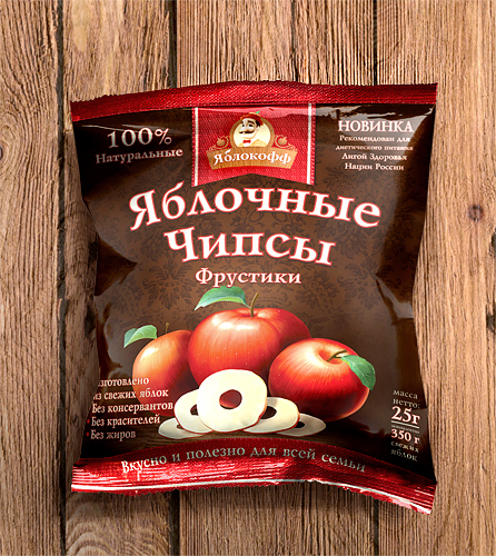яблочные чипсы купить